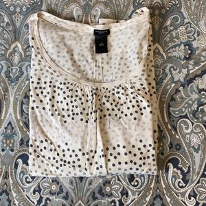 Gray & Light Purple Dotted Knit